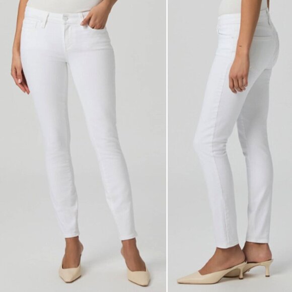 PAIGE Verdugo Ankle Skinny Jean Raw Hems Distressing Size 27 - Picture 2 of 16